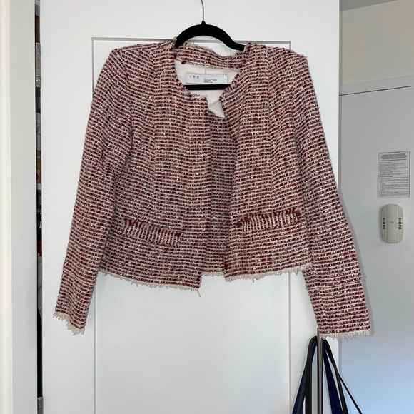 IRO Tweed Pattern Evening Jacket (size 38) - Picture 4 of 7